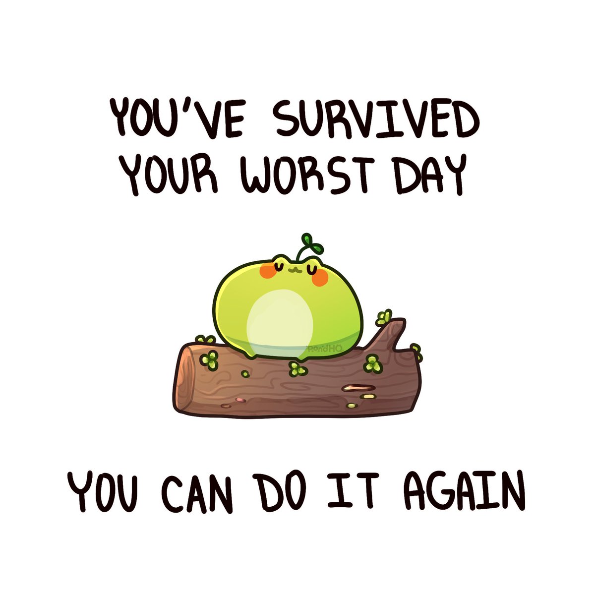 ✨ FRED THE FROG BELIEVES IN YOU!!! YOU ARE STRONK✨