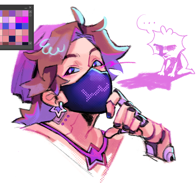 trying to to fight but this artblock got hands #ranboofanart