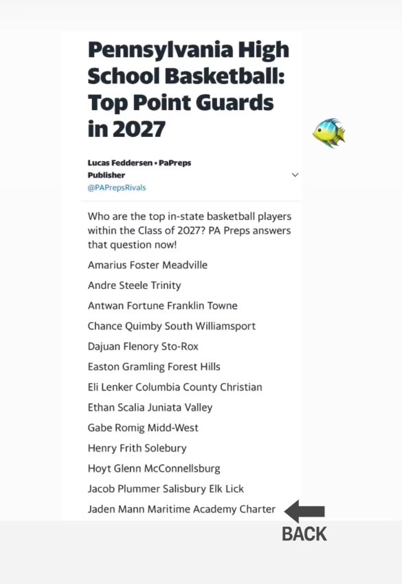 jmann__23's tweet photo. Thank you @PAPrepsRivals for acknowledging me as one of the top pgs in the state of Pennsylvania in my class https://t.co/SWFxAUDkfI