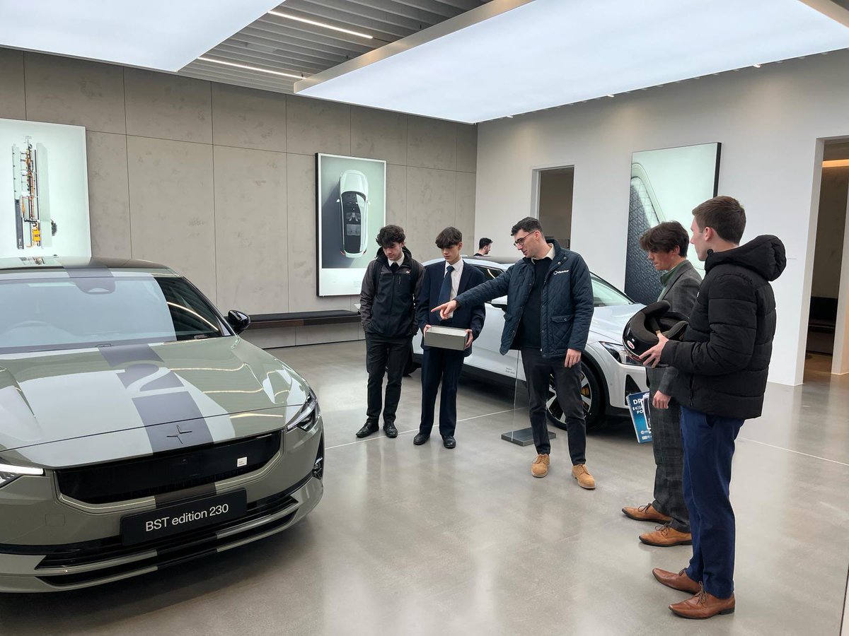 DROPLARacing's tweet photo. We visited @EndeavourAutom's newest Volvo dealership in North West London to give them an update on our competition progress. 

Read all about it in our latest blog post: https://t.co/FKkIe9dBqj

#DROPLA | @F1inSchoolsUK https://t.co/5cLdkhuD15