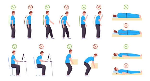 Jazim__Junaid's tweet photo. Maintaining good posture is crucial for overall well-being. Proper alignment of the spine, shoulders, and neck not only enhances physical health but also contributes to a confident appearance. Simple habits like sitting up straight, engaging core muscles helps a lot. https://t.co/AkGrqfapaX