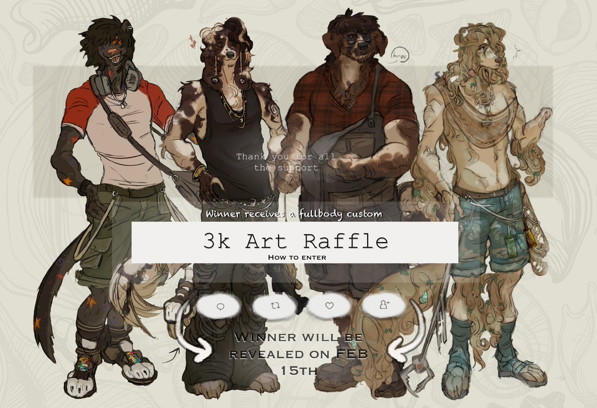 MGeaky_Freak's tweet image. It is time for…..

🎨🗞️ AN ART RAFFLE 🗞️🎨

Thank you for all the support, I have come a long way from where I started. Thank you for 3k followers!! 

📼 WINNER REVEALED ON FEB 15TH 📼
#ArtRaffle