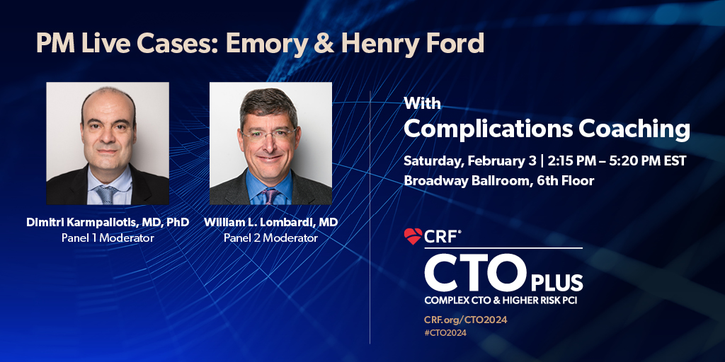 Cardiovascular Research Foundation (@crfheart) on Twitter photo 🌟 Get ready for an adrenaline-packed afternoon at #CTO2024 with live cases from <a href="/emoryhealthcare/">Emory Healthcare</a> and <a href="/HenryFordHealth/">Henry Ford Health</a>! 🚀 Plus, Complications Coaching! @kalaswadMD <a href="/wissamj123/">Wissam A Jaber</a> <a href="/wjn_md/">William Nicholson</a> <a href="/nickshekilMD/">Nikoloz Shekiladze, MD 🇬🇪🇺🇦</a> <a href="/DrAmirKaki/">Amir Kaki, MD</a> <a href="/DKarmpaliotis/">DKarmpaliotis</a> <a href="/esbrilakis/">Emmanouil Brilakis</a> <a href="/DrBillLombardi/">Dr. Bill Lombardi</a> <a href="/mbmcentegart/">Margaret McEntegart</a> @cardiofrizz 🌟 Get ready for an adrenaline-packed afternoon at #CTO2024 with live cases from <a href="/emoryhealthcare/">Emory Healthcare</a> and <a href="/HenryFordHealth/">Henry Ford Health</a>! 🚀 Plus, Complications Coaching! @kalaswadMD <a href="/wissamj123/">Wissam A Jaber</a> <a href="/wjn_md/">William Nicholson</a> <a href="/nickshekilMD/">Nikoloz Shekiladze, MD 🇬🇪🇺🇦</a> <a href="/DrAmirKaki/">Amir Kaki, MD</a> <a href="/DKarmpaliotis/">DKarmpaliotis</a> <a href="/esbrilakis/">Emmanouil Brilakis</a> <a href="/DrBillLombardi/">Dr. Bill Lombardi</a> <a href="/mbmcentegart/">Margaret McEntegart</a> @cardiofrizz