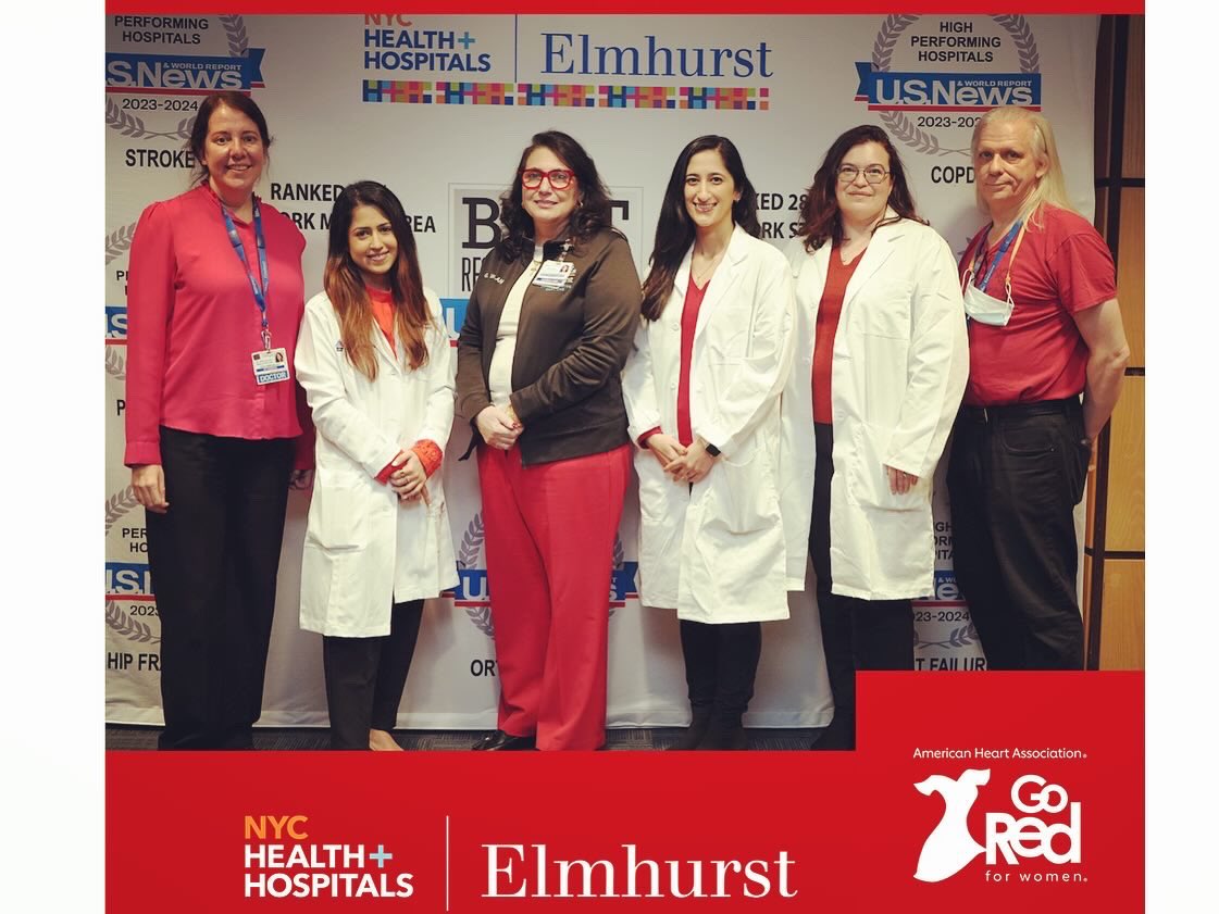 Yesterday, for #wearredday, we came together at Elmhurst/Queens to focus on women's heart health. In a borough celebrated for its diversity, we're reminded that heart disease knows no boundaries, affecting women of all ages, races, and backgrounds. @American_Heart…