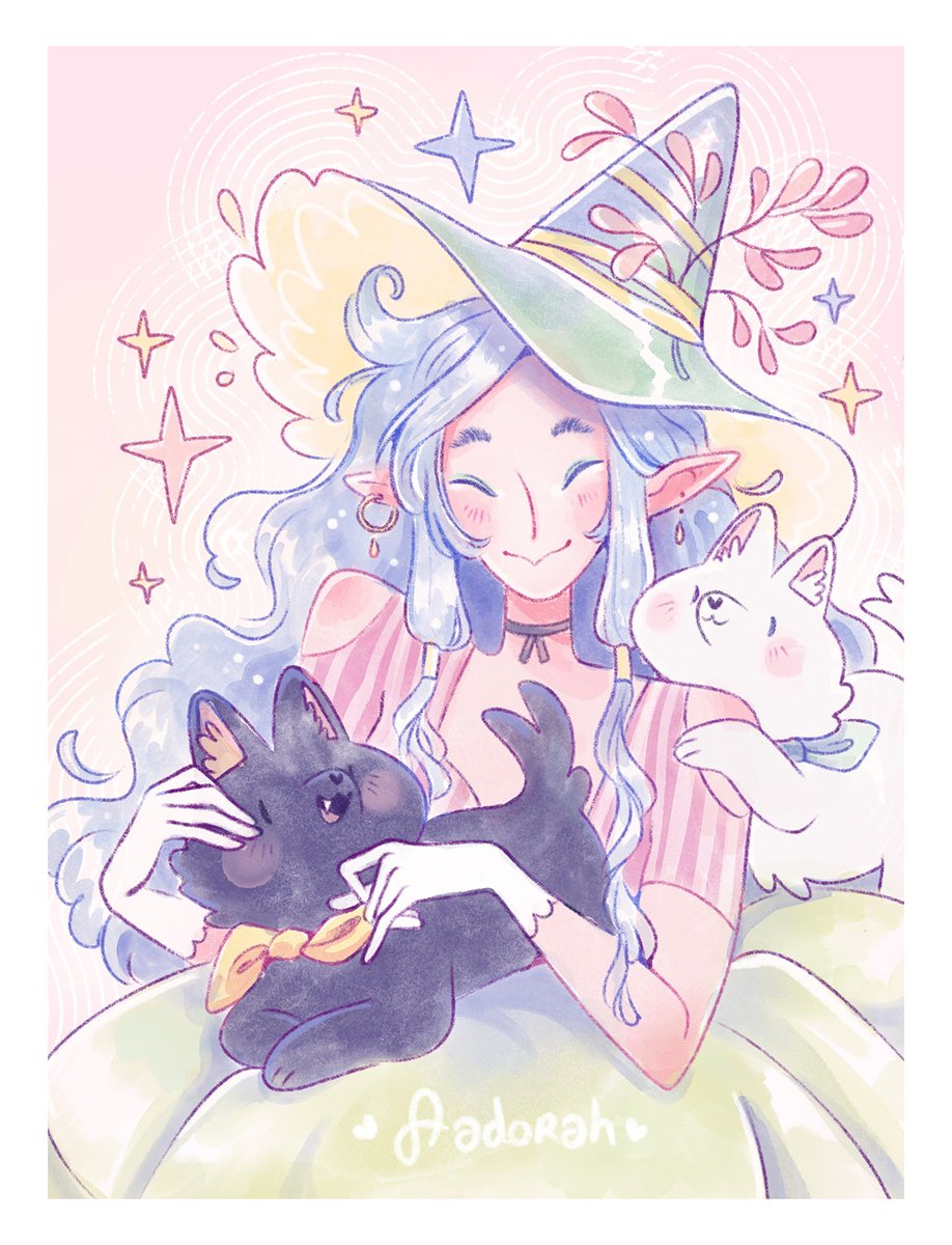 ✨ New thank you card ✨

Every order on the Aadorahshop comes with this little print as a thank you card ♥