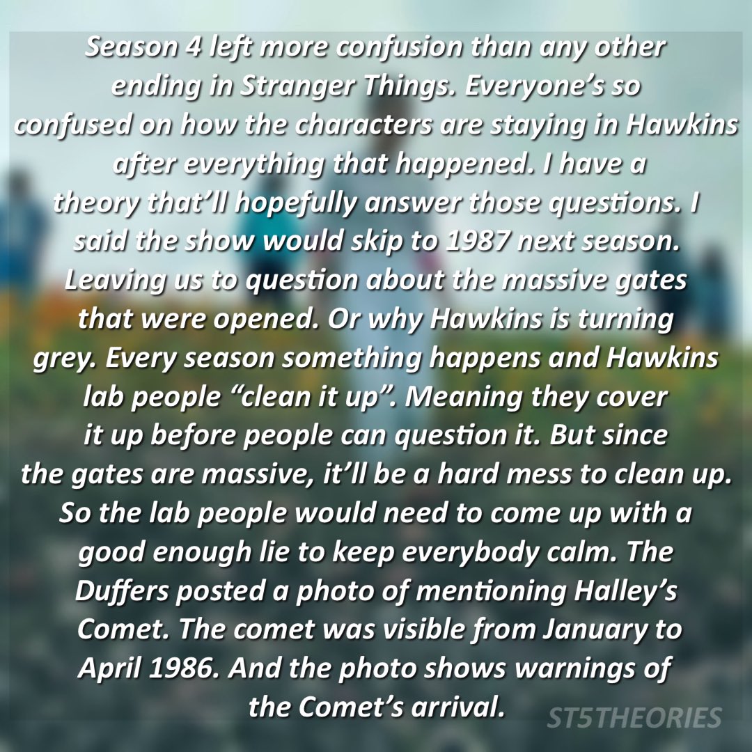 ST5theories's tweet photo. Theory #75: “Season 4 Ending” https://t.co/59COx0xrcS