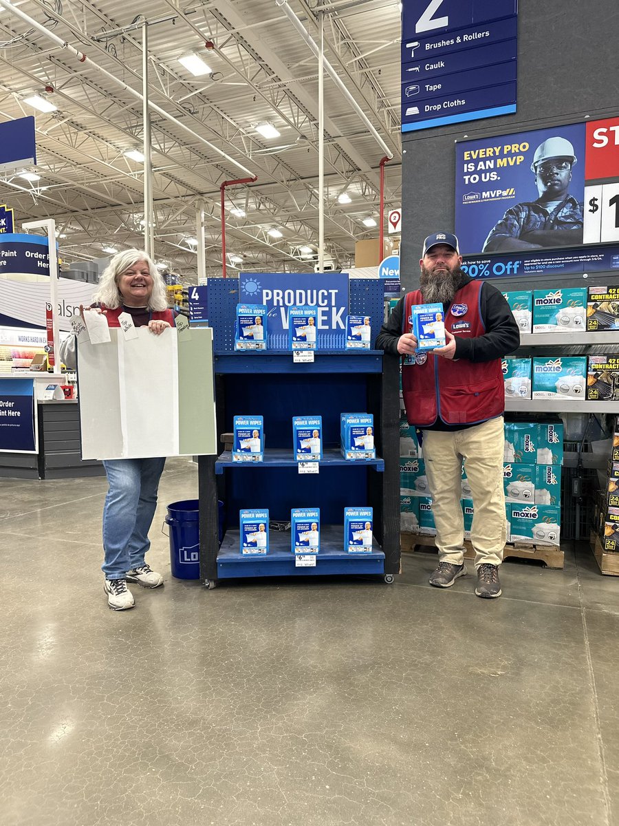 Tired of those marks on the wall that just won’t come off? Stop by Lowe’s 2589 and grab the Mr Clean Magic Power Wipes! They’re thin and flexible for those hard to reach areas! Just add water! #R1DEMOS <a href="/Ingram5Curtis/">Curtis Ingram</a> <a href="/DCT0813MD/">Dante Thomas</a> <a href="/BenitoKomadina/">Benito.Komadina@Lowes</a> <a href="/kristiezw/">Kristie Wooddell</a> <a href="/Mr_Holliday720/">Holliday_Styles720</a>