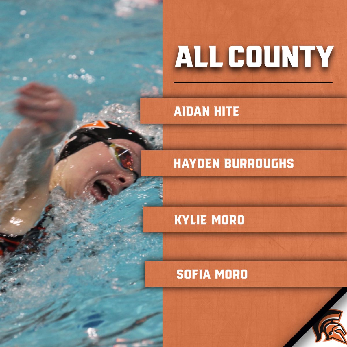 NWHS_Swim's tweet photo. Celebrating our all-county, all-conference, and regional qualifiers! Saturday we head to Regionals. Let’s go Trojans! 🏊‍♂️🧡 @NCHSTROJANS https://t.co/heDG2qIP1c