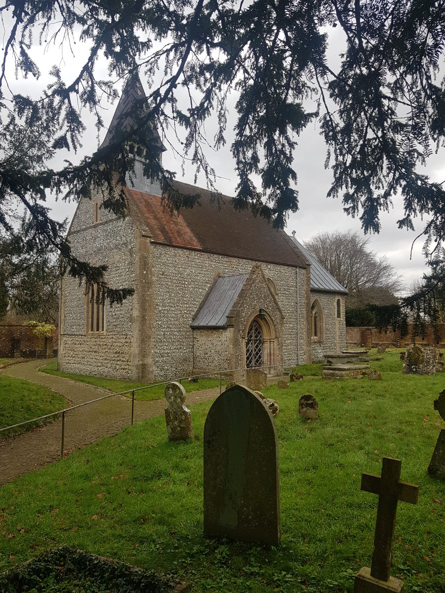 A big welcome to St. Peter's Church in Manningford Bruce on the #Wiltshire #RiverAvon. Nice to see it. To see it nice! As they say in these parts. This is a very exciting church. Let #TheAvonScamper2024 begin! #SteepleSaturday