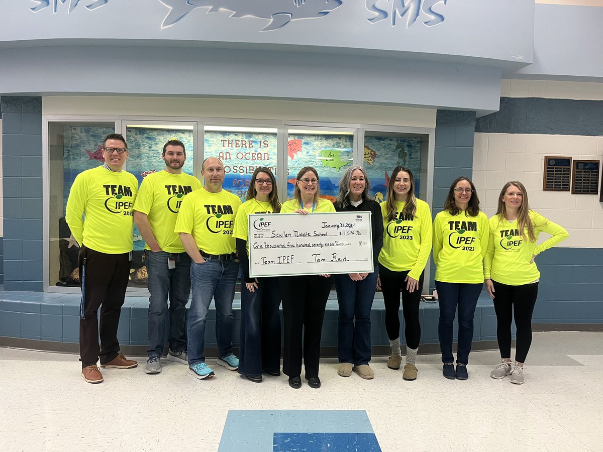 Thank you <a href="/ipef204/">IPEF 204</a> for our big check. We are looking forward to using these funds for educational technology software.