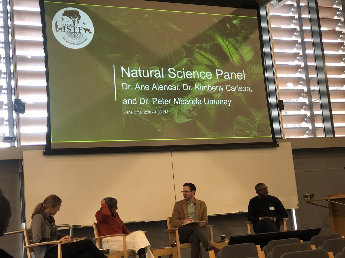 yanjus4christ's tweet photo. It was a very informative and engaging first day at @YaleISTF Conference yesterday. I enjoyed the diverse perspectives and knowledges from both researchers and practitioners working in different countries in the Tropics. 
@tropicalscience @petermbanda https://t.co/rdFv0mYYcs