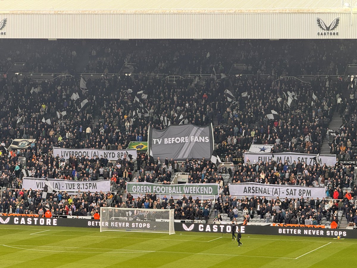 Time and time again our fans are taken for granted 

On @GreenFootballWE this is a brilliant message and we fully support <a href="/worflags/">Wor Flags 🏴🏳</a> with it #NUFC