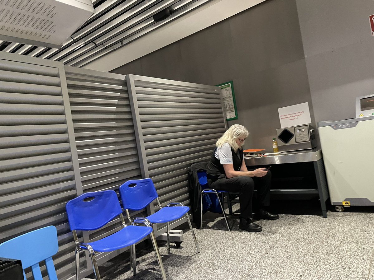 erykkl's tweet photo. @Airport_FRA ready for delays and cancellations but with the poorest security in Europe https://t.co/kWNRnH0RVY