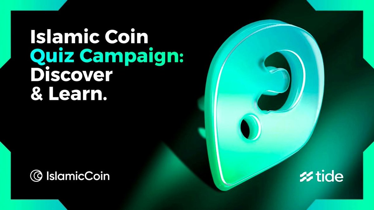 Dive into the first-ever @Islamic_Coin Quiz Campaign on Tide! Manage your Shariah-compliant assets seamlessly with the enhanced #HAQQ wallet. 

#ISLM #IslamicCoin #HaqqWallet #HAQQex #新空港占拠 #Iraq #Syria #Bitcoin #Bybit #Binance #ZetaChain #PythNetwork