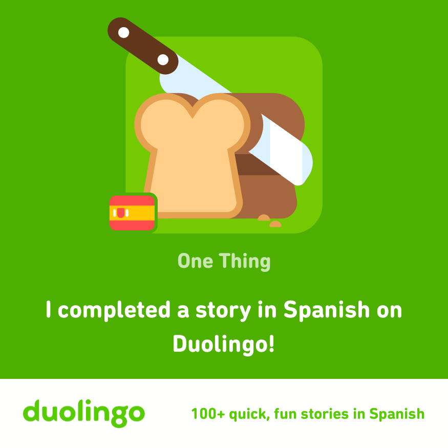 I’m flexing my Spanish skills with Duolingo Stories!