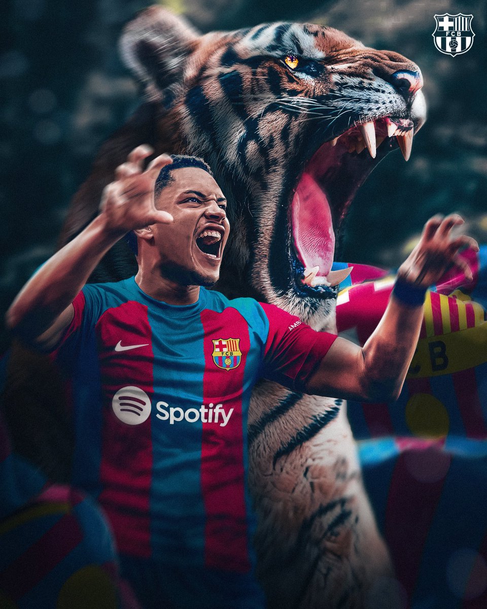FCBarcelona_es's tweet photo. GRRRRRRRRRRRRRR 🐅❤️‍🔥 https://t.co/muTUnObhMh