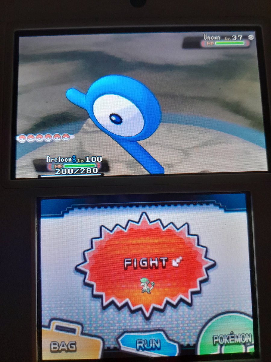 IcyBlitzyHunter's tweet photo. Shiny Unown P At 28 Dexnav On Pokémon Alpha Sapphire! ✨️⚡️
#ShinyPokemon #PokemonOmegaRubyAlphaSapphire #ShinyDexnav #Nintendo2DS https://t.co/OPX8Vysmx0