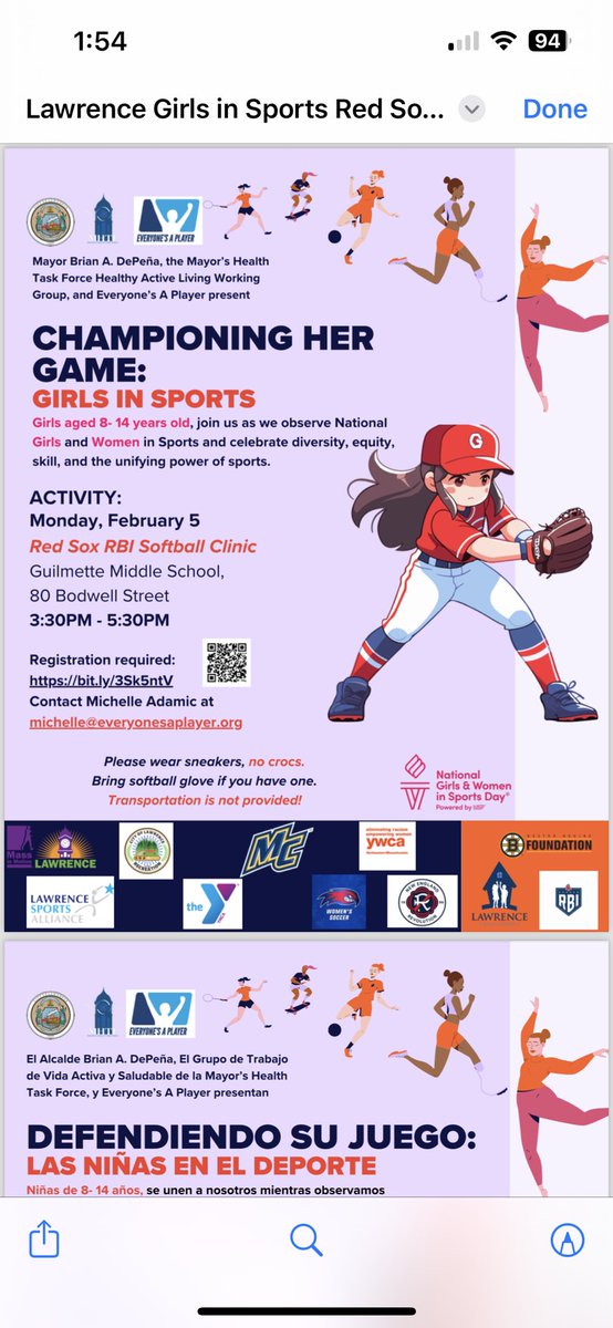 Frost_Falcons's tweet photo. Free softball clinic. Register on flyer. https://t.co/S6n5nnr7F7