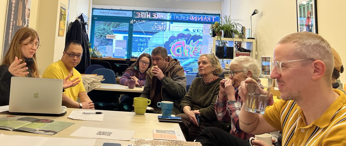 We had an inspiring meeting today at our Govanhill Community Project kick-off! 🌿 We had a lively conversation about community gardening and the science of compost. 🌍 Together, we're sowing the seeds of a greener tomorrow. 🌱🧑‍🌾 #Govanhill #GreenGlasgow  #CommunityScience