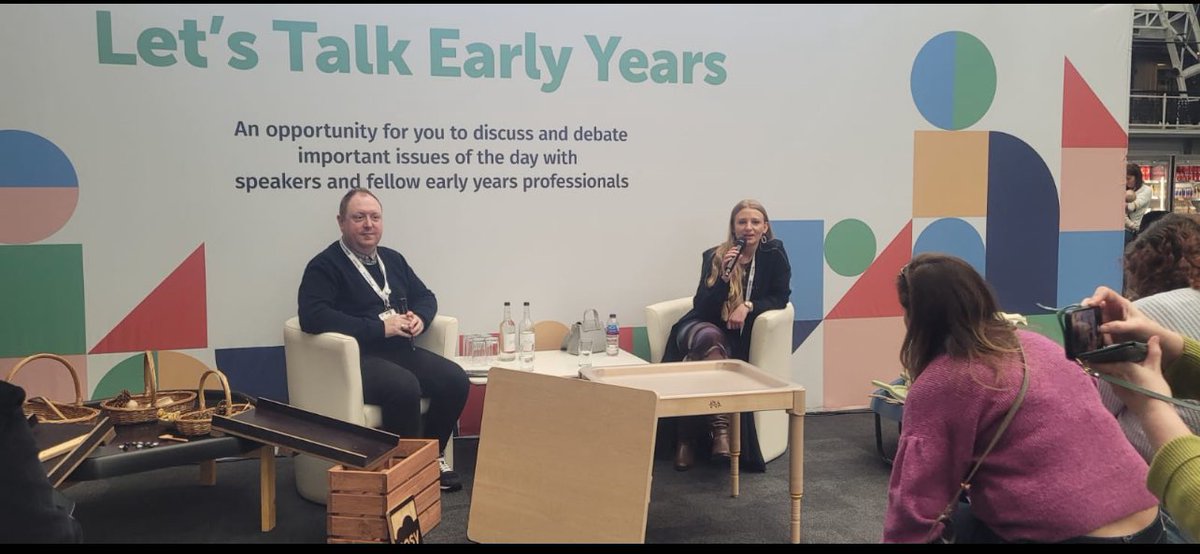 AaronTeamEC's tweet photo. I have had the most amazing time at the Nursery World show this year. Met lots of amazing people and delivered an Early Years discussion and workshop. #EarlyYears #TeamEC #NWShow https://t.co/TO5B1PLtOY
