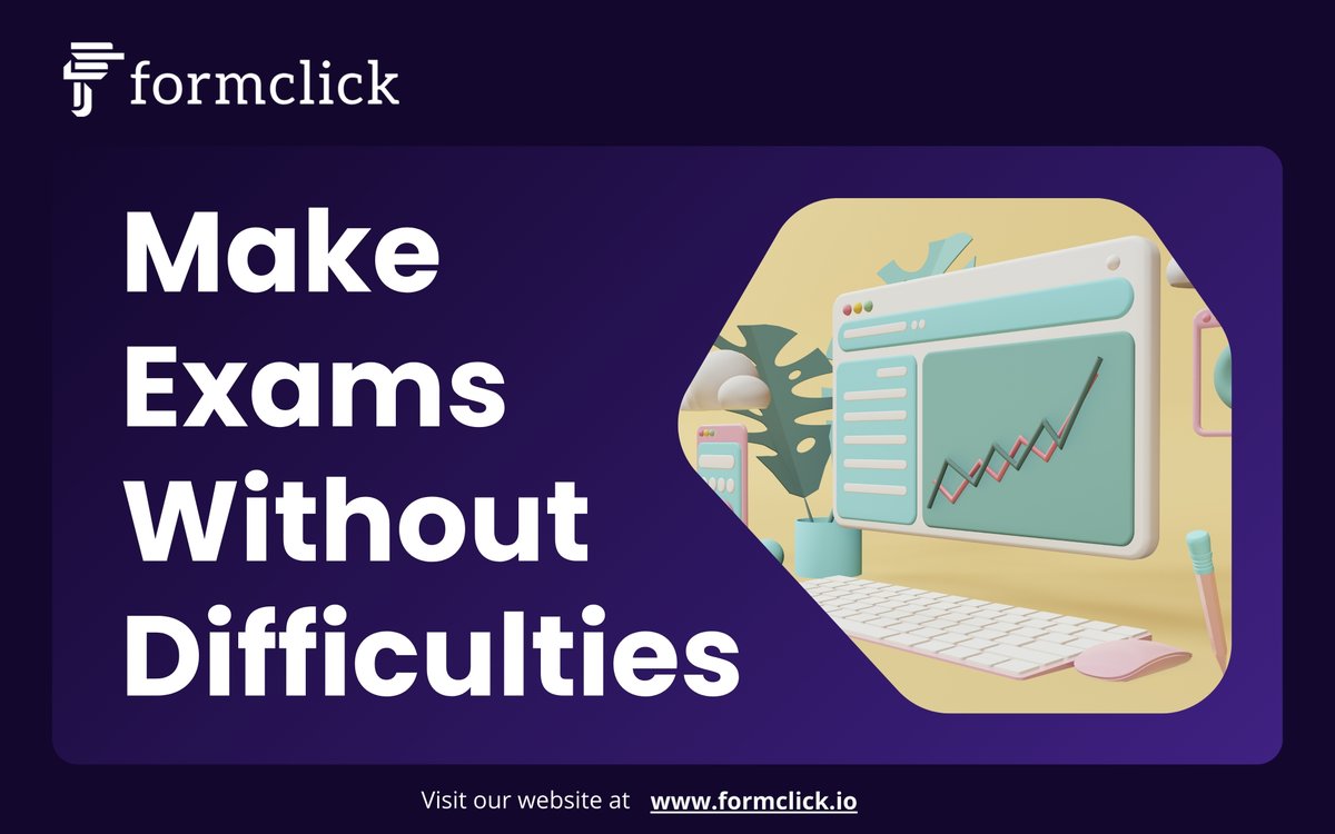 formclickoff's tweet image. Form builders allow educators to create online exams with ease. They can design different types of questions using the form builder.
#formclick #formbuilder #automateworkflow #nocode #appbuilder #nocodeformbuilder #nocodeappbuilder
Visit our website at formclick.io