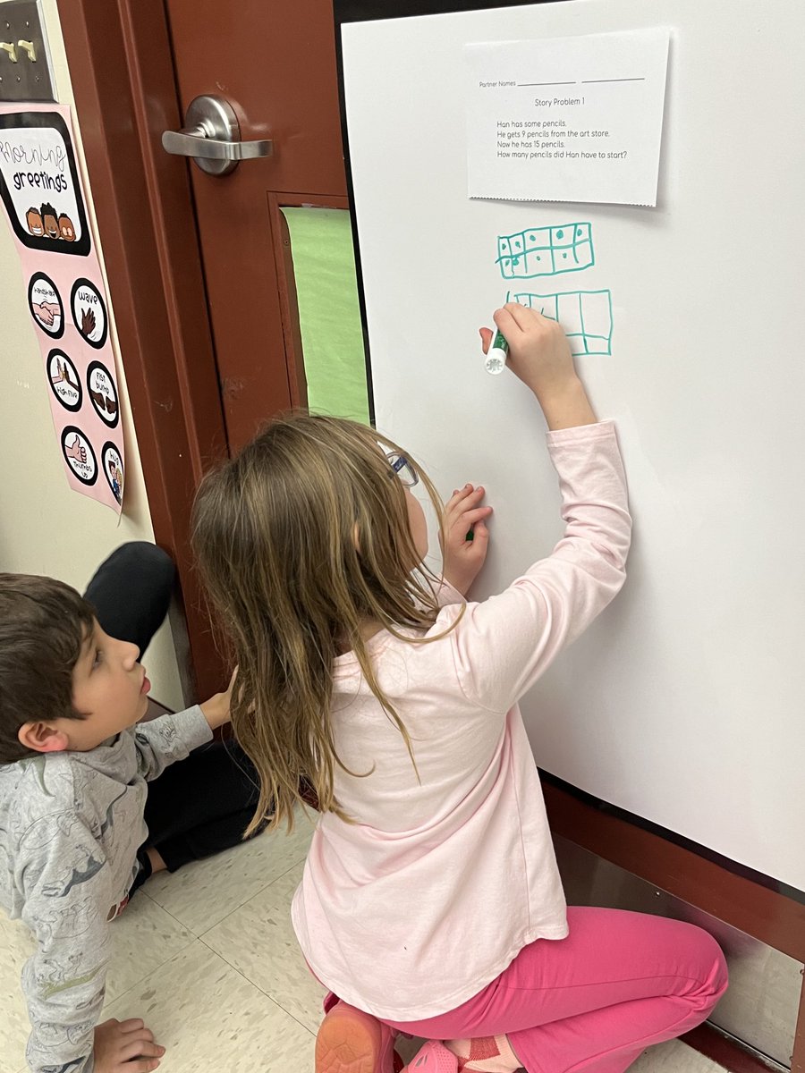 Vertical Learning to solve story problems!