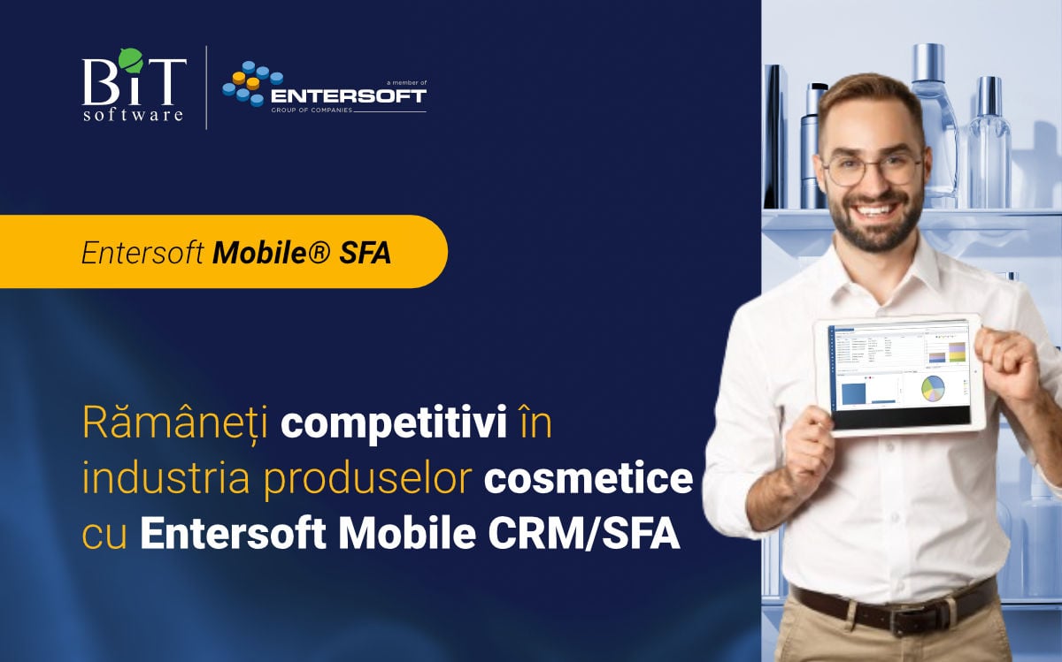 BITSoftware's tweet image. Rămâneți competitivi în distribuția produselor cosmetice cu Entersoft Mobile CRM / SFA! Soluția noastră mobilă permite echipei de vânzări să acceseze date în timp real și să încheie oferte mai rapid. Solicitați un demo: bit.ly/42tfgdx 
#mobileCRM #SFA #bitsoftware