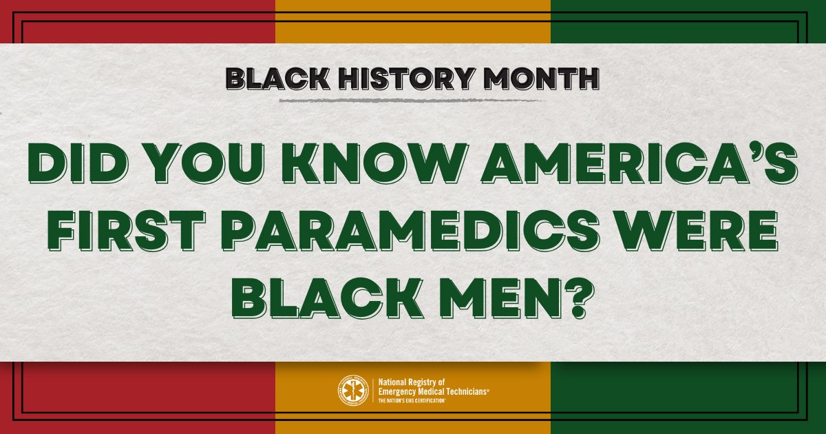 National Registry of EMTs tweet media