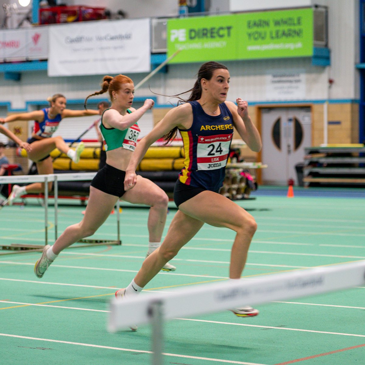 A Welsh Record and a hattrick of Championship Best Performances for Cardiff Archers in the hurdles on Day 1 of the Welsh U13 / U17 / U20 Indoor Championships! 🤩

Read the Day 1 round-up here ➡️ bit.ly/3wcp9QE

 📸 Rhys Jones