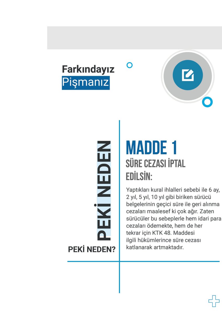 brahimAydomu15's tweet photo. 1.000.543 Genç Türk Şoför'ün Talepleri Nelerdir?

🅰️-)Süre Cezasının İptal Edilmesi.
🅱-)Süre Cezasının Para Cezasına Çevrilmesi.
 🅲-)Ölümlü Kazaya Karışmamışlar İçin Af Çıkarılması.
 🅳-)1 Defaya Mahsus Ehliyet Affı.

#EhliyetAffı https://t.co/BZwRtLXHOv