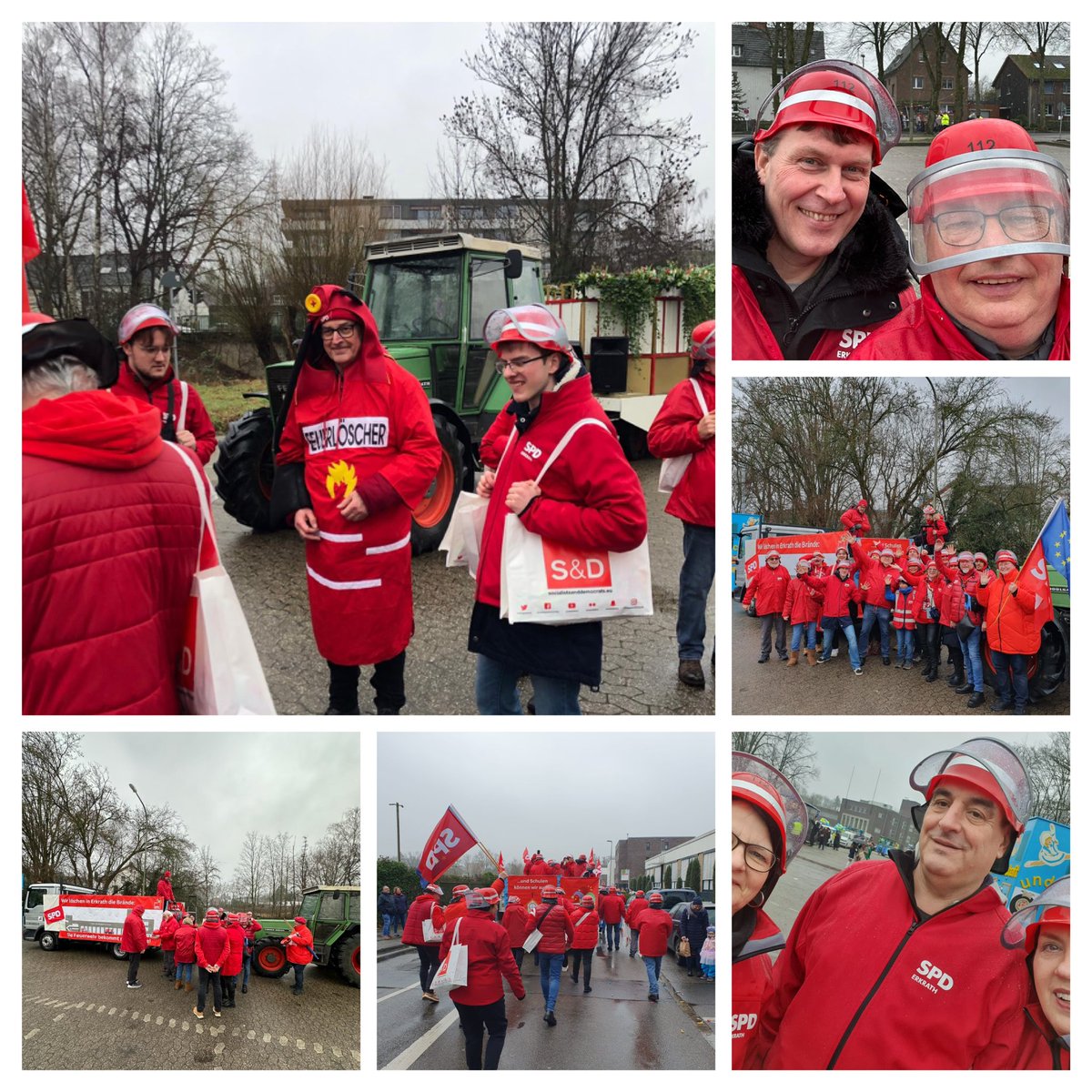 SPDErkrath's tweet photo. Heute fand in Erkrath der Karnevalsumzug statt. Bei ausgelassener Stimmung mit sehr vielen Wägen, Teilnehmenden und noch mehr Jecken am Straßenrand hatten alle großen Spaß beim Erkrather #Karnevalsumzug
#Erkrath #Helau https://t.co/UT5jVzWCkj