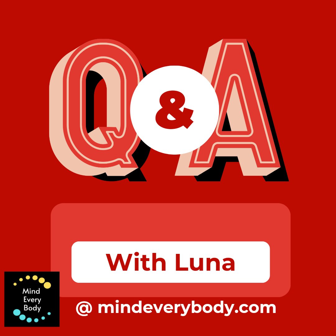 Check out the new Q&A series. Learn more about eating disorders and what sufferers go through.
mindeverybody.com/post/q-a-serie… #mentalhealth #mindeverybody #edrecovery #edaw2024 #anorexia #anorexiarecovery #bingeeatingdisorder #bedrecovery #bulimiarecovery #bulimia