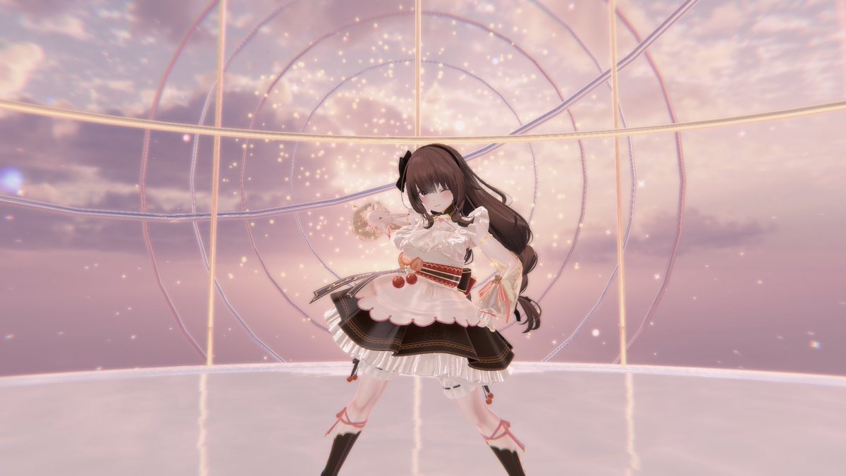 week_end_8888's tweet photo. MMDワールドはシャッターのタイミング難しいね。 https://t.co/s43FBXONpO
