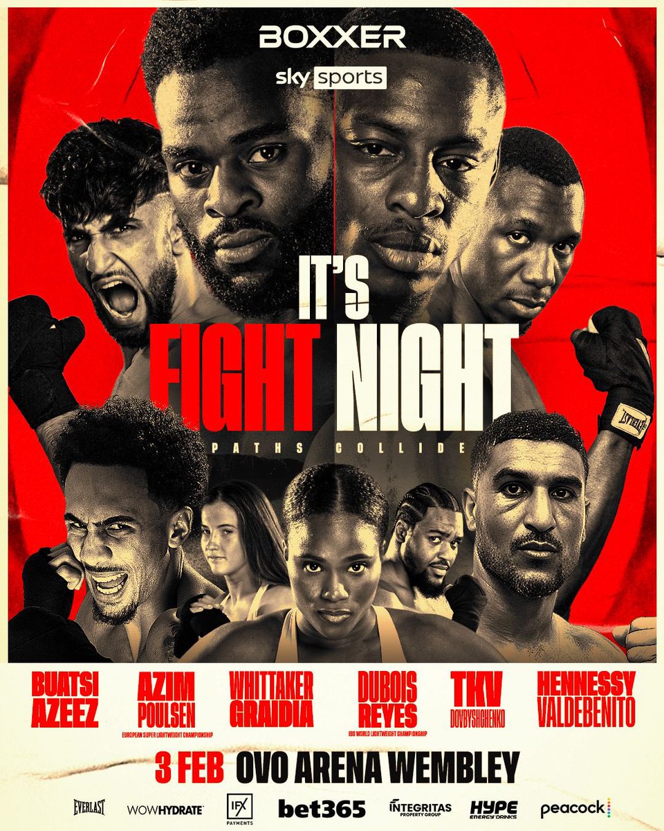 #BennDobson & #BuatsiAzeez Fight Night thread 🧵 

#Boxing #FisherBezus #AzimPoulsen #DuboisReyes