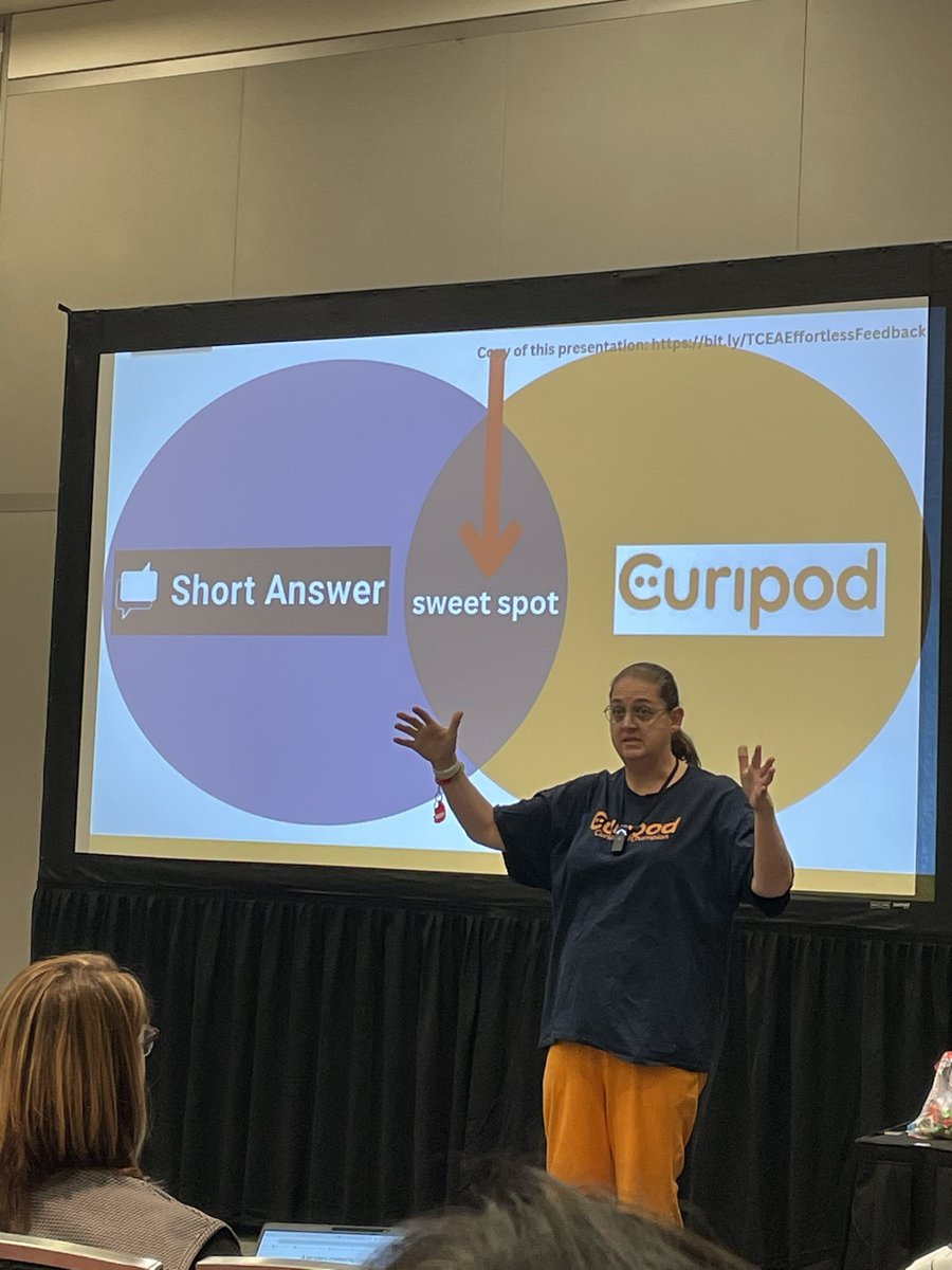 EdTech_ObeOne's tweet photo. @myshortanswer and @curipodofficial with @CarrieLNielsen. Great tools to support feedback and will redesign on the way we do formative assessments. #TCEA #ClintIsAtTCEA #ComparativeJudgement https://t.co/iIFjbSlkmf