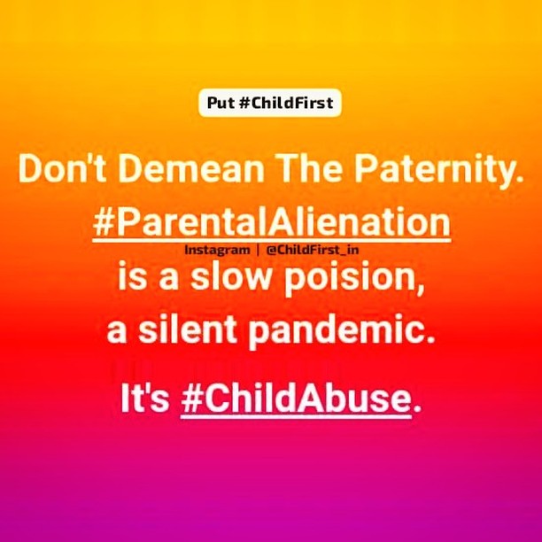 Don't Demean The Father's Love...  #parenting #parentingindia #parentalalienation #parentalalienationsyndrome #parentingquotes
...
FOLLOW // SUBSCRIBE #ChildFirst=>
1) YouTube.com/@ChildFirst
2) linkedin.com/company/childf…