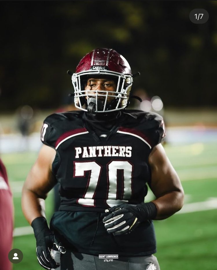 MccraryKelton's tweet photo. After long talks with my parents &amp; the man above🙏🏾, I will be officially closing down my recruitment and committing February 7th🙏🏾 @NSC_Football https://t.co/fM5rGFF0Bt