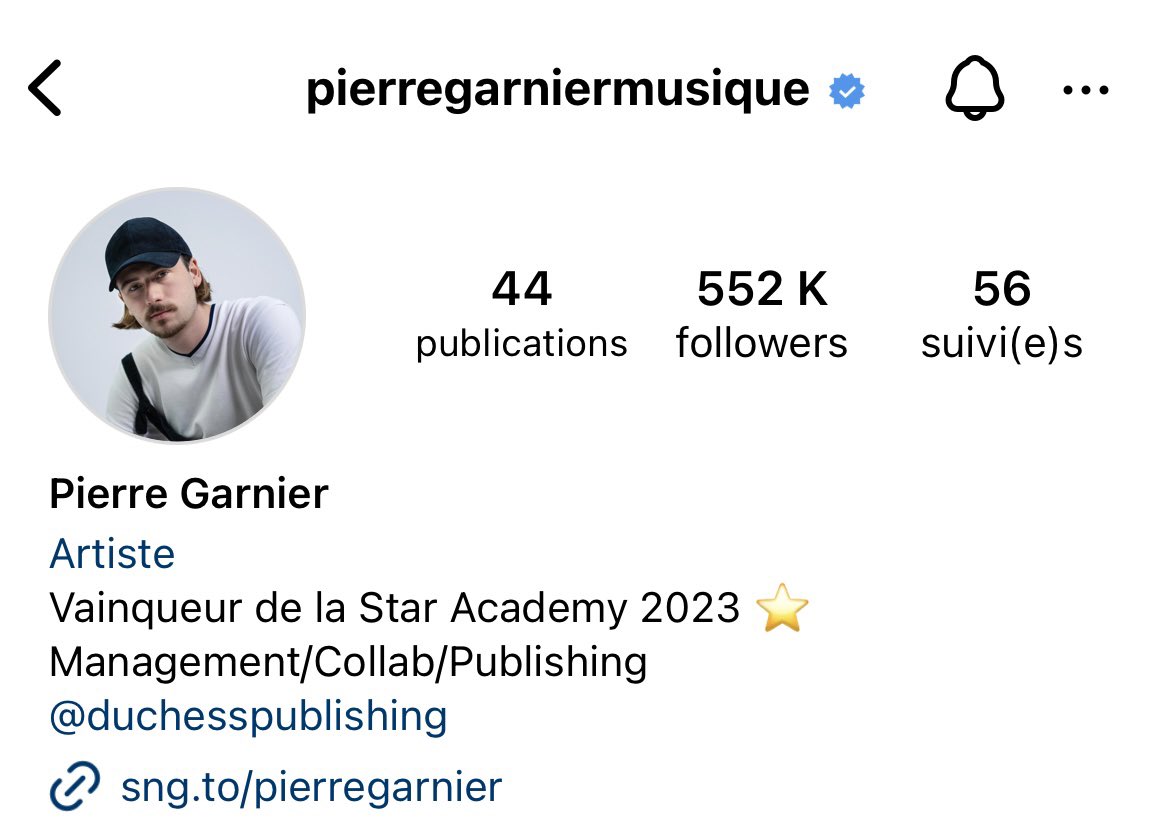 🚨Changement de biographie et de photo de profil pour Pierre 👇🏼

#StarAcademy #StarAcademyleLive