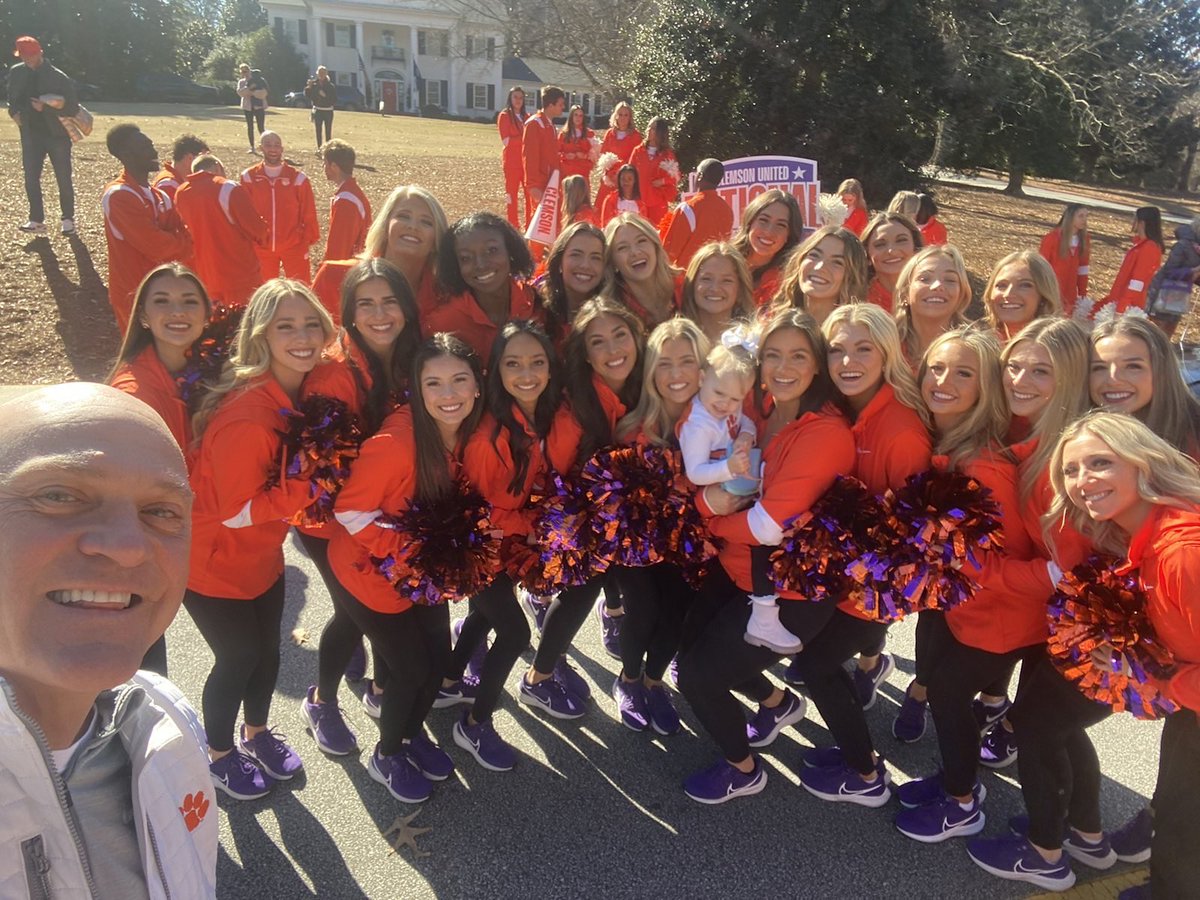 Jim_Clements1's tweet photo. Thank you to the Clemson Family for coming out to celebrate @clemsonmsoccer at their National Championship parade today! https://t.co/LHRnte1RRs