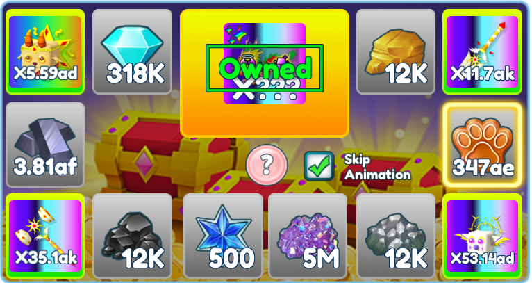 🐲Have you obtained the new Jiao Divine Dragon yet? 🐲

🎇 - It's available as part of the New Chinese Year Event in Clicker Mining Simulator!

Play Now: roblox.com/games/12701714…