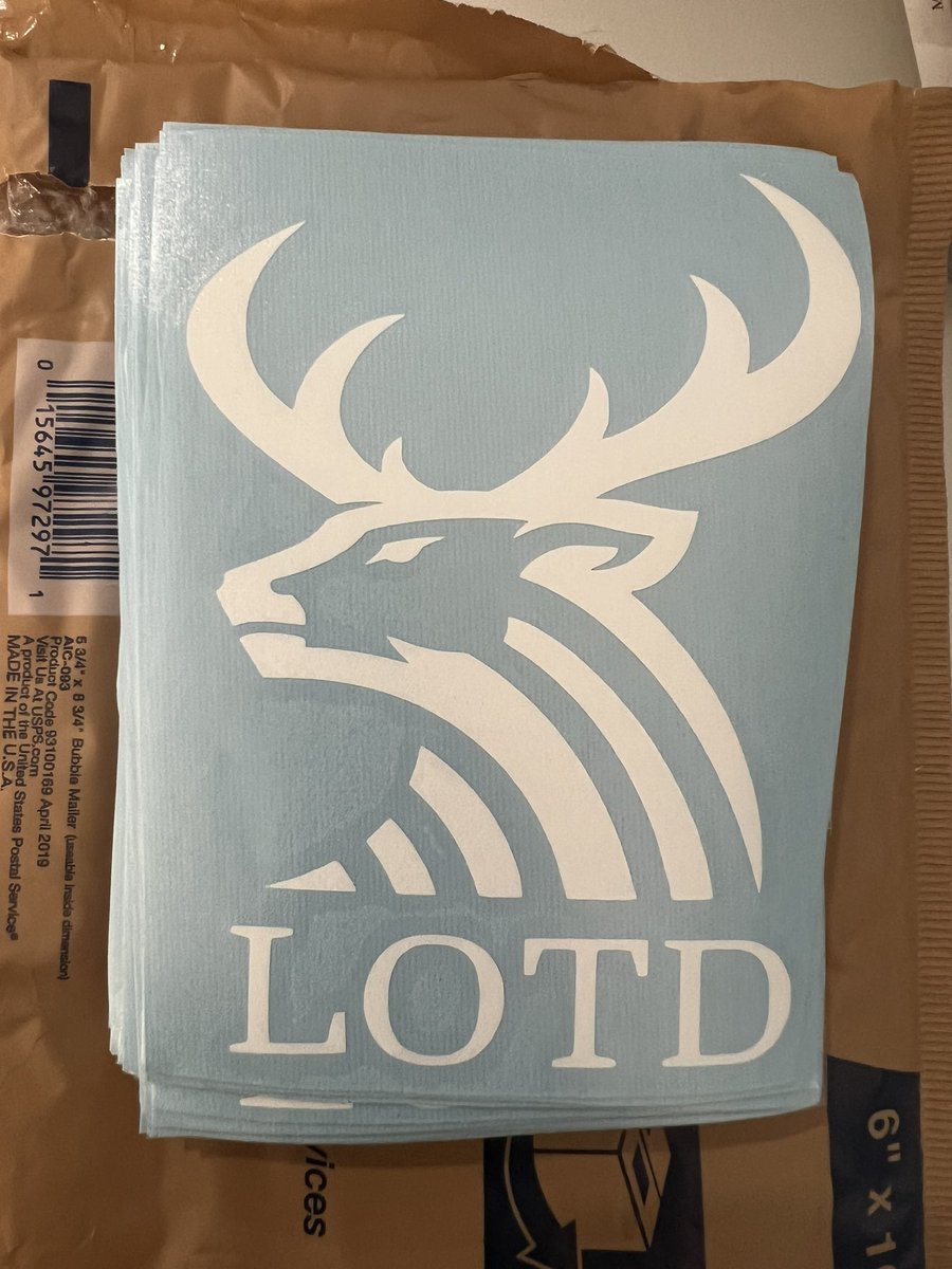We just got our Luck of The Draw stickers in. If you are interested in them just DM us. Thank you for all the support. #LOTD #hunting #outdoors #luckofhedraw #bowhunting #huntingseason