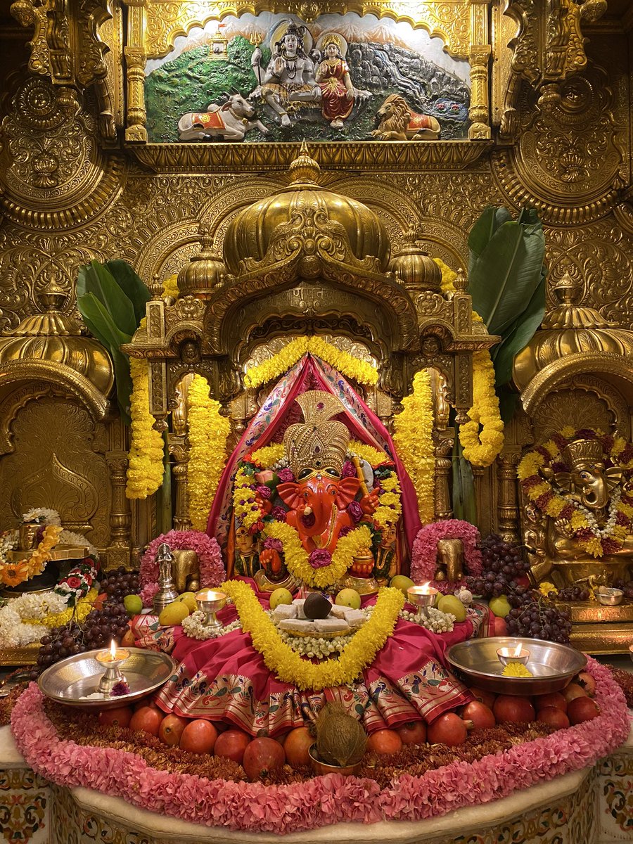 SVTMumbai's tweet photo. 🙏 गणपती  बाप्पा मोरया 🌺मंगलमूर्ती मोरया 🙏०४/०२/२०२४
🙏Ganapati Bappa Moraya 🌺 Mangalmurti Moraya  🙏04/02/2024 https://t.co/4lfFXhgroW