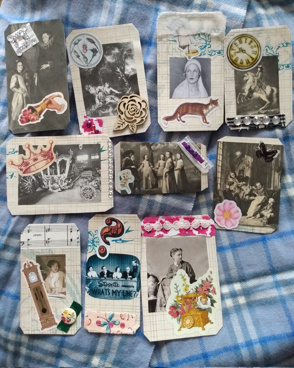 authorejamie's tweet image. Added some #vintage #journalcards to my #etsy shop! They come ten to a pack and the photo is just an example of the cards that are available.
cutoutcraftkits.etsy.com 
#scrapbooking #craft #junkjournal #journalingsupplies   #collage #vintageephemera #papercrafts #crafting