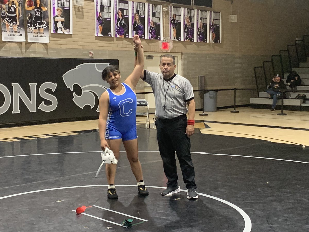 Congratulations Kylee Rivera, 3rd place at the D-1 Section 4 tournament. Freshman going to the State Championships. #SOC @SOC_CHSWOLVES @GMilbrandt_CHS @CUSDAthletics @ChandlerUnified