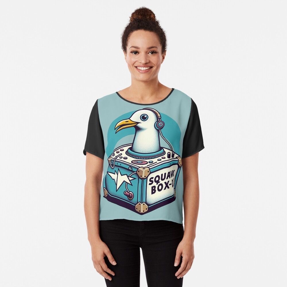Kettle_Prod's tweet photo. 🎧✨ Turn up the volume and groove with our Squawk Box DJ Merch! Let the beats and style collide in perfect harmony! 🎶📦
Explore the exclusive collection in our Redbubble shop! https://t.co/6YJBkpSAWY
#SquawkBoxDJ #RedbubbleMerch #StyleInBeats #gamedev #indiegame #indiedev https://t.co/buE1Q1a1cu