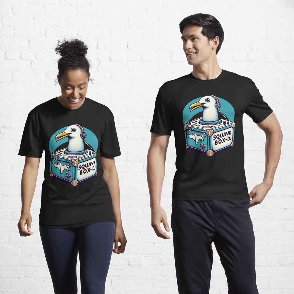 Kettle_Prod's tweet photo. 🎧✨ Turn up the volume and groove with our Squawk Box DJ Merch! Let the beats and style collide in perfect harmony! 🎶📦
Explore the exclusive collection in our Redbubble shop! https://t.co/6YJBkpSAWY
#SquawkBoxDJ #RedbubbleMerch #StyleInBeats #gamedev #indiegame #indiedev https://t.co/buE1Q1a1cu