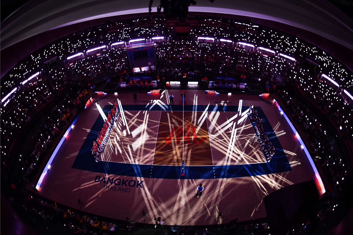 volleyballworld's tweet photo. Indoor Stadium Huamark 🤩 in Bangkok, Thailand 🇹🇭.

See you at the 2024 Women’s #VNLFinals 🙏🏻 !

🇹🇭 #VNL2024 Story: https://t.co/3vHQ8DJ5EF

🏐 #volleyball #วอลเลย์บอลหญิง https://t.co/Z0gY52In9M