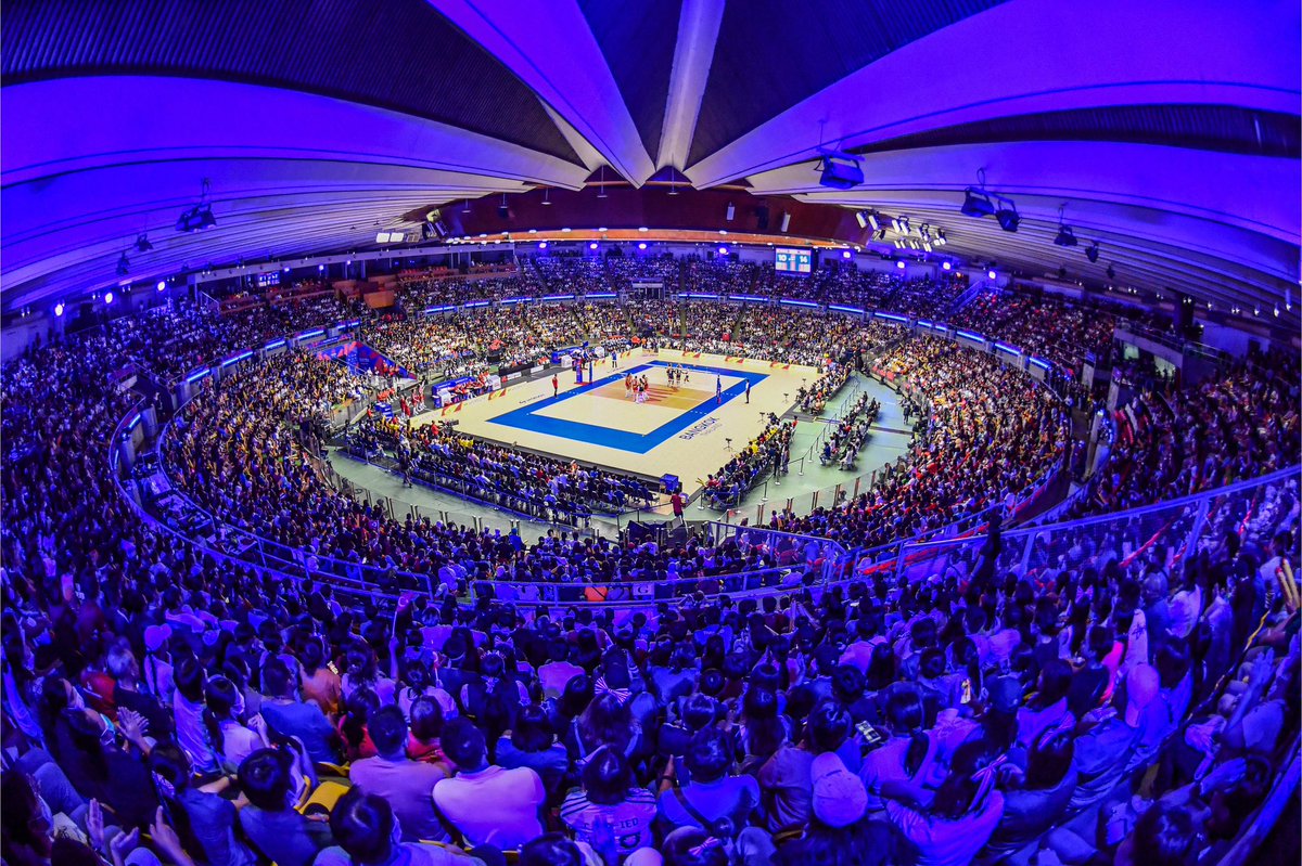 Indoor Stadium Huamark 🤩 in Bangkok, Thailand 🇹🇭.

See you at the 2024 Women’s #VNLFinals 🙏🏻 !

🇹🇭 #VNL2024 Story: bit.ly/3Upbb88

🏐 #volleyball #วอลเลย์บอลหญิง