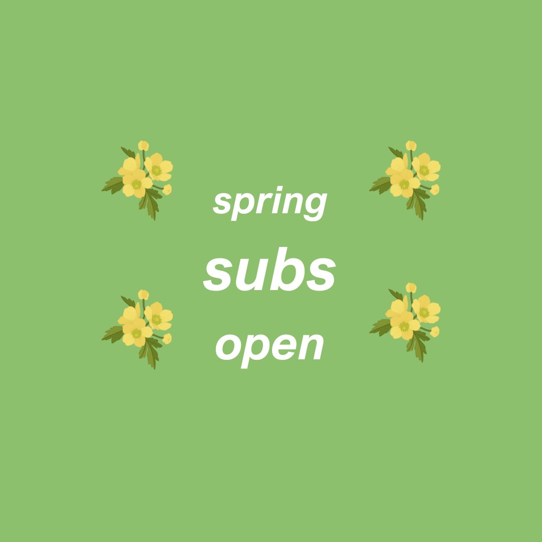 ChemInevLit's tweet photo. SEEKING SPRING THEMED POEMS FROM EMERGING + ESTABLISHED POETS! open until march 20th, please share this post with your fellow poet friends + platforms to spread the word! https://t.co/I4CqnSczDF