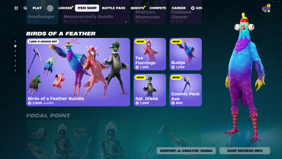 The NEW "Birds of a Feather" bundle is NOW available!!  🔥

Use Code "Shiina" to support me, thank you! ❤️ #EpicPartner